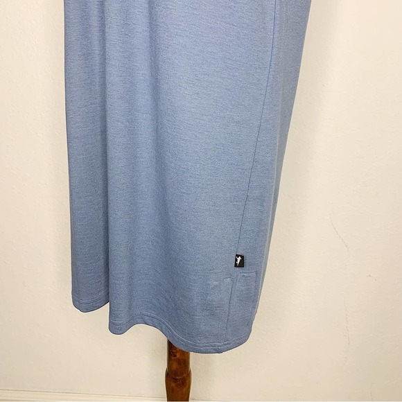 NWT Horny Toad Toad & Co Ocean Blue Tomboy Short Sleeve Dress Size Large - Picture 2 of 10